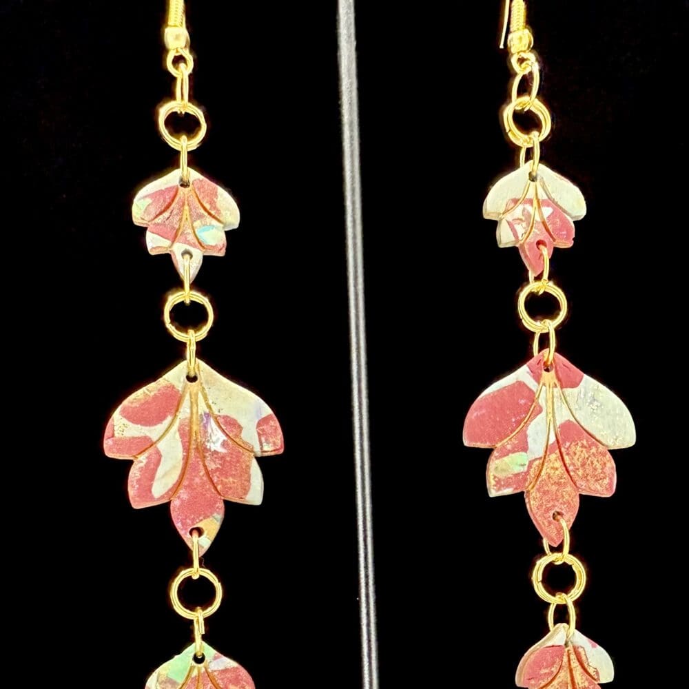 Autumn Leaf Cascade Earrings
