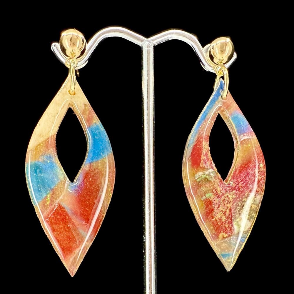Aurora Blaze Marquise Earrings