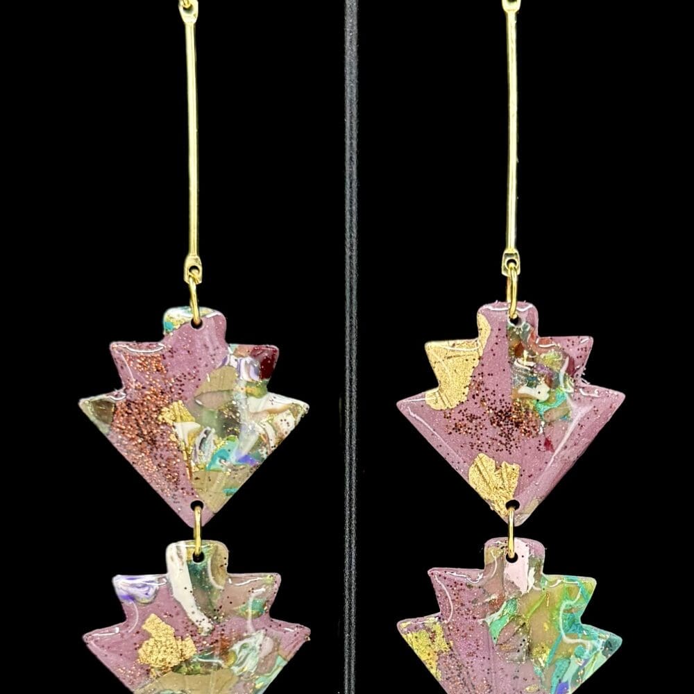 Cascade of Romance Double Drop Earrings