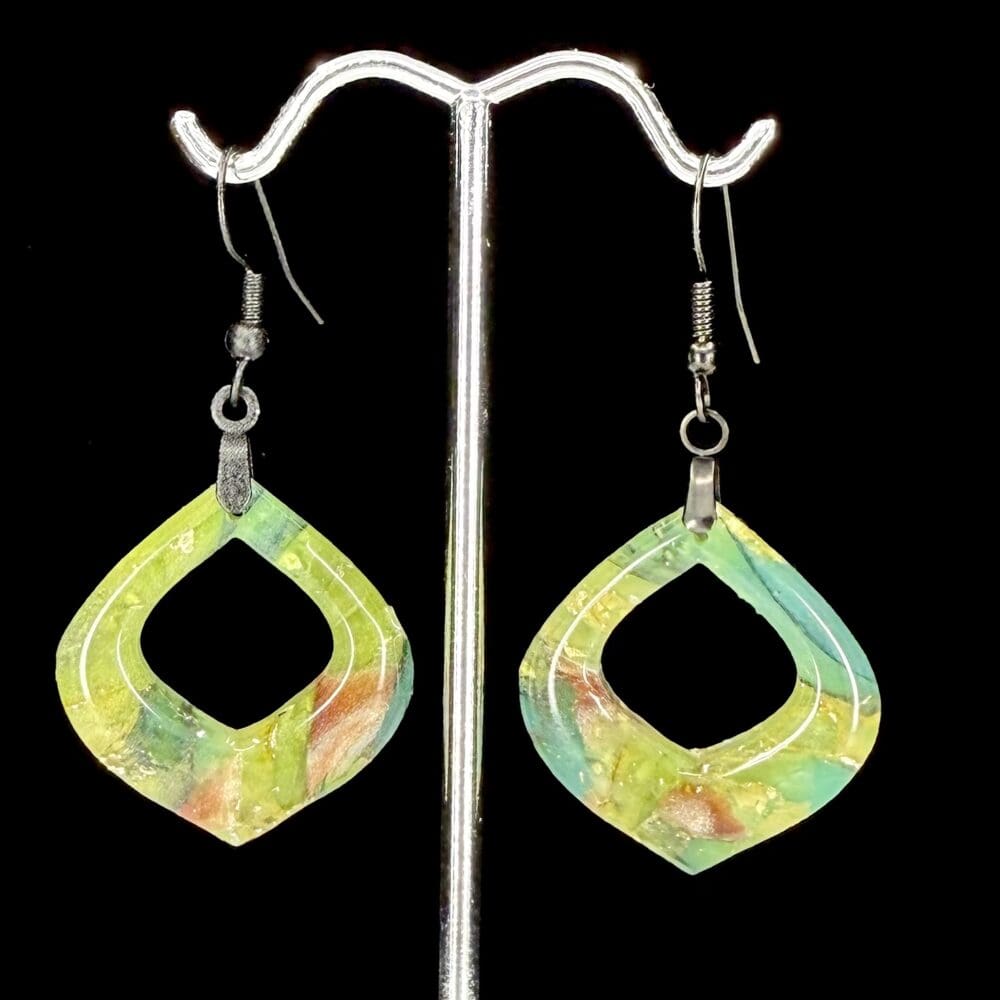 Foliage Open Marquise Earrings