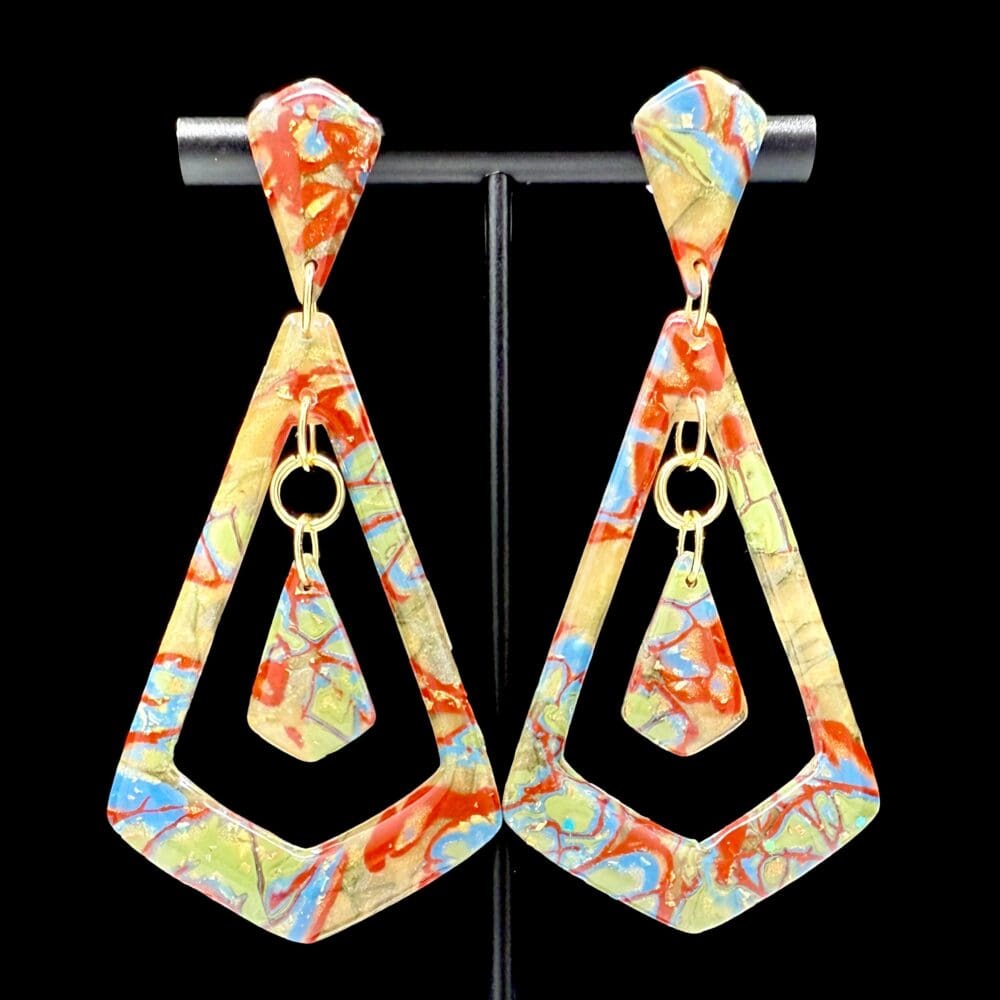 Imperial Blossom Chandelier Earrings