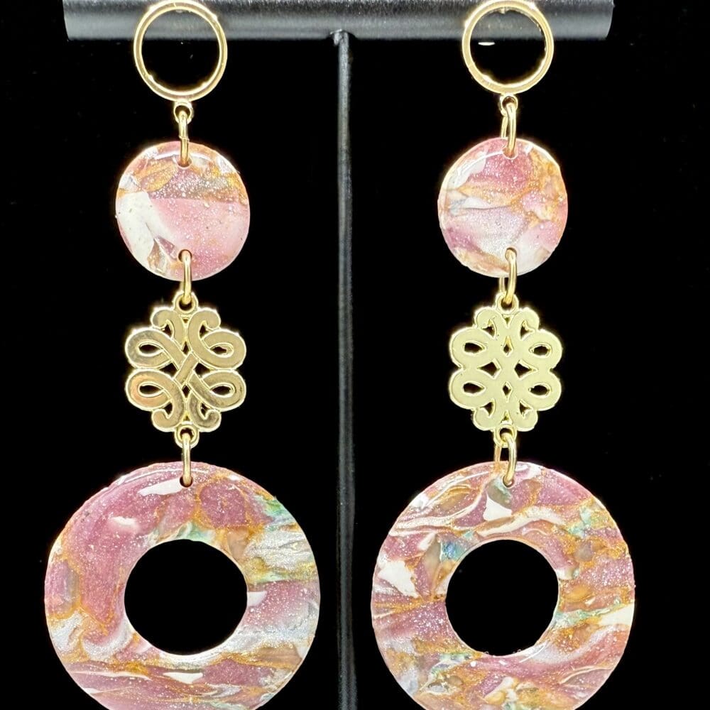 Molten Romance Multi Stacked Hoop Earrings