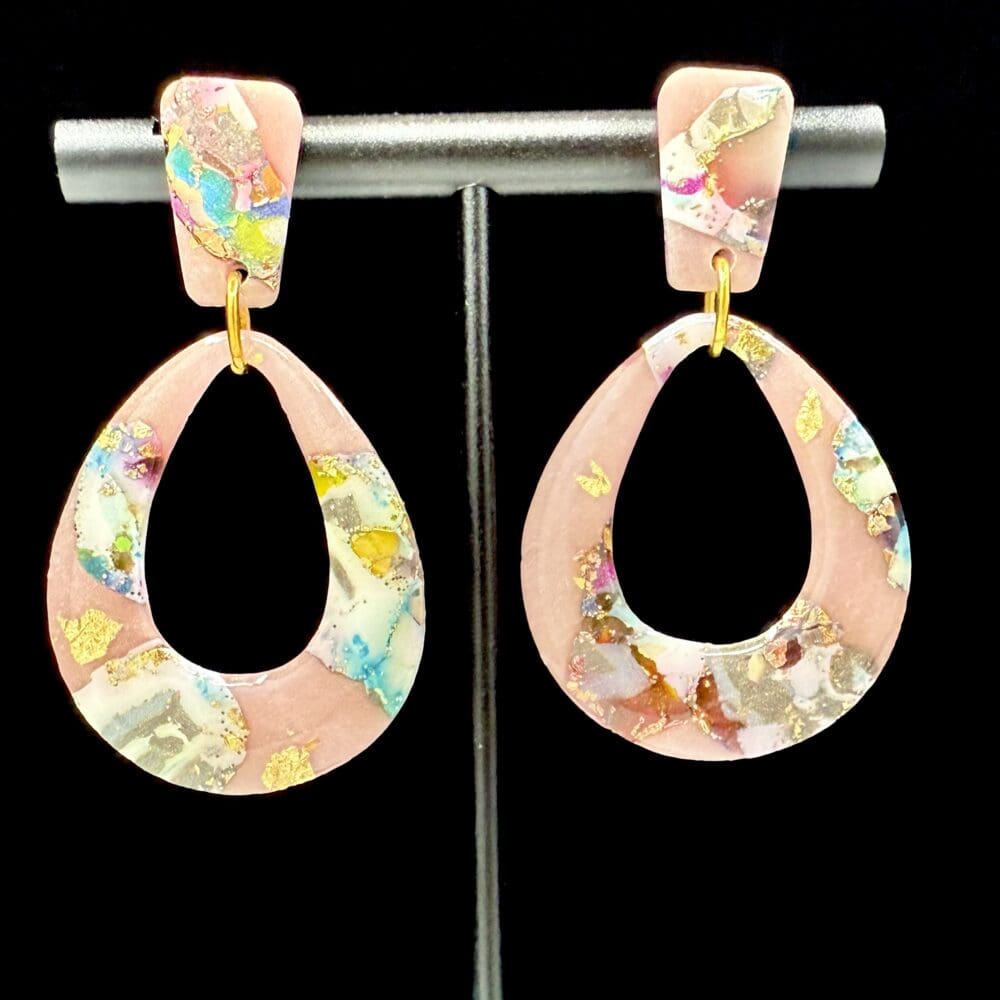 Quite Shores of Romance Hoop Earrings