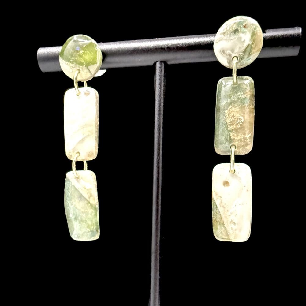 Emerald Shores Petite Dangle Earrings