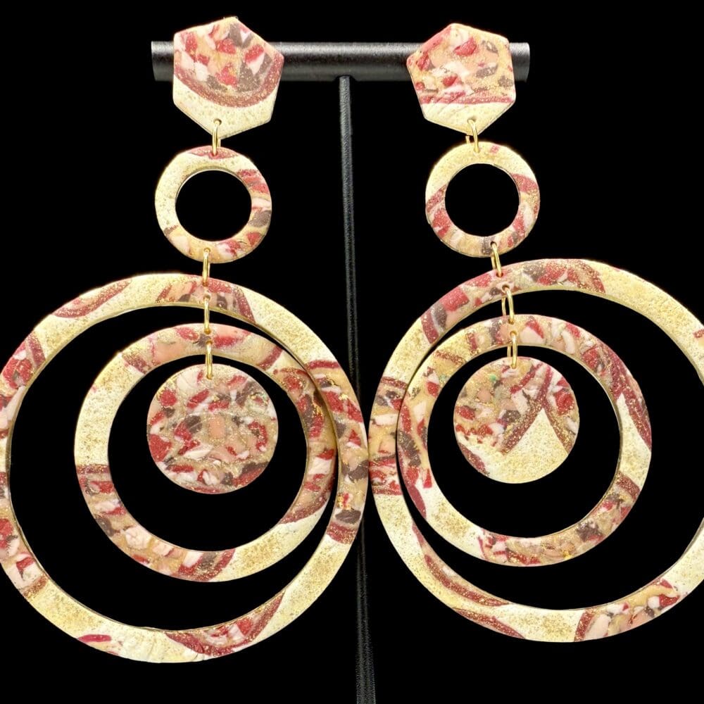 Sandy Romance Multi Hoop Earrings
