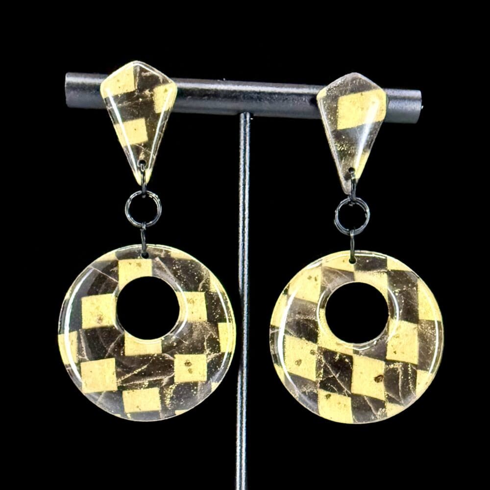 Checkmate The Rook Dangle Earrings