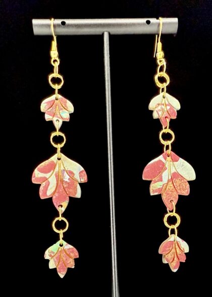 Autumn Leaf Cascade Earrings