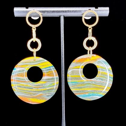 Sunset Tides Small Hoop Earrings