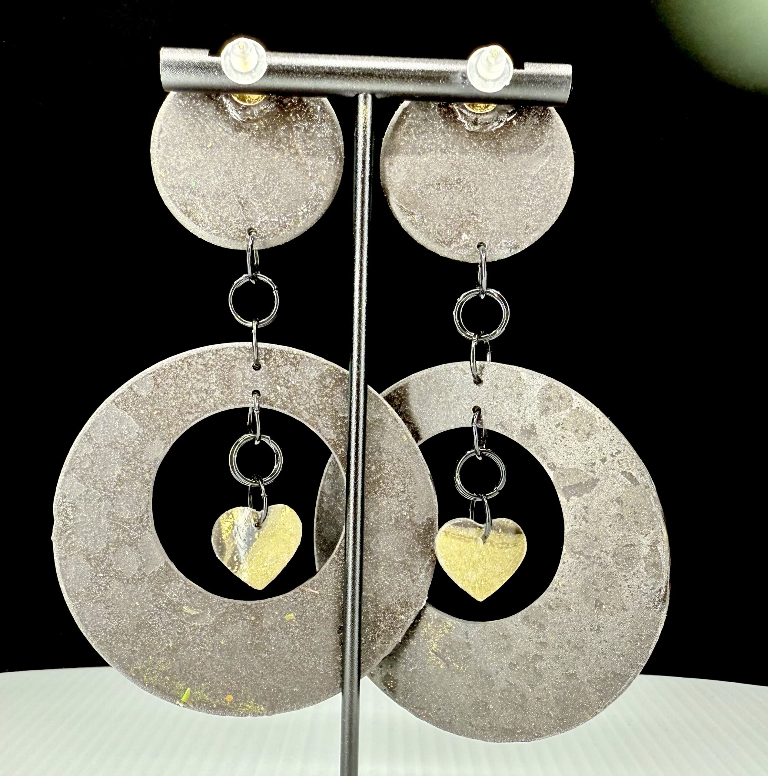 Surface Love Valentine Statement Earrings - Image 2