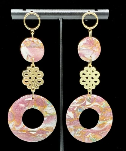 Molten Romance Multi Stacked Hoop Earrings