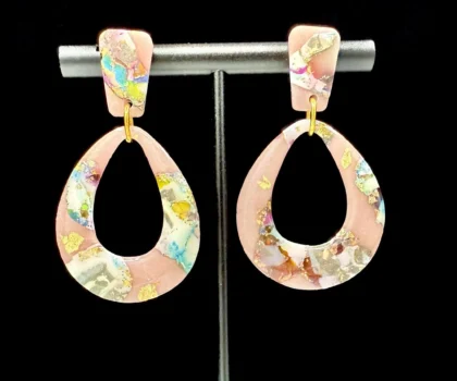 Quite Shores of Romance Hoop Earrings