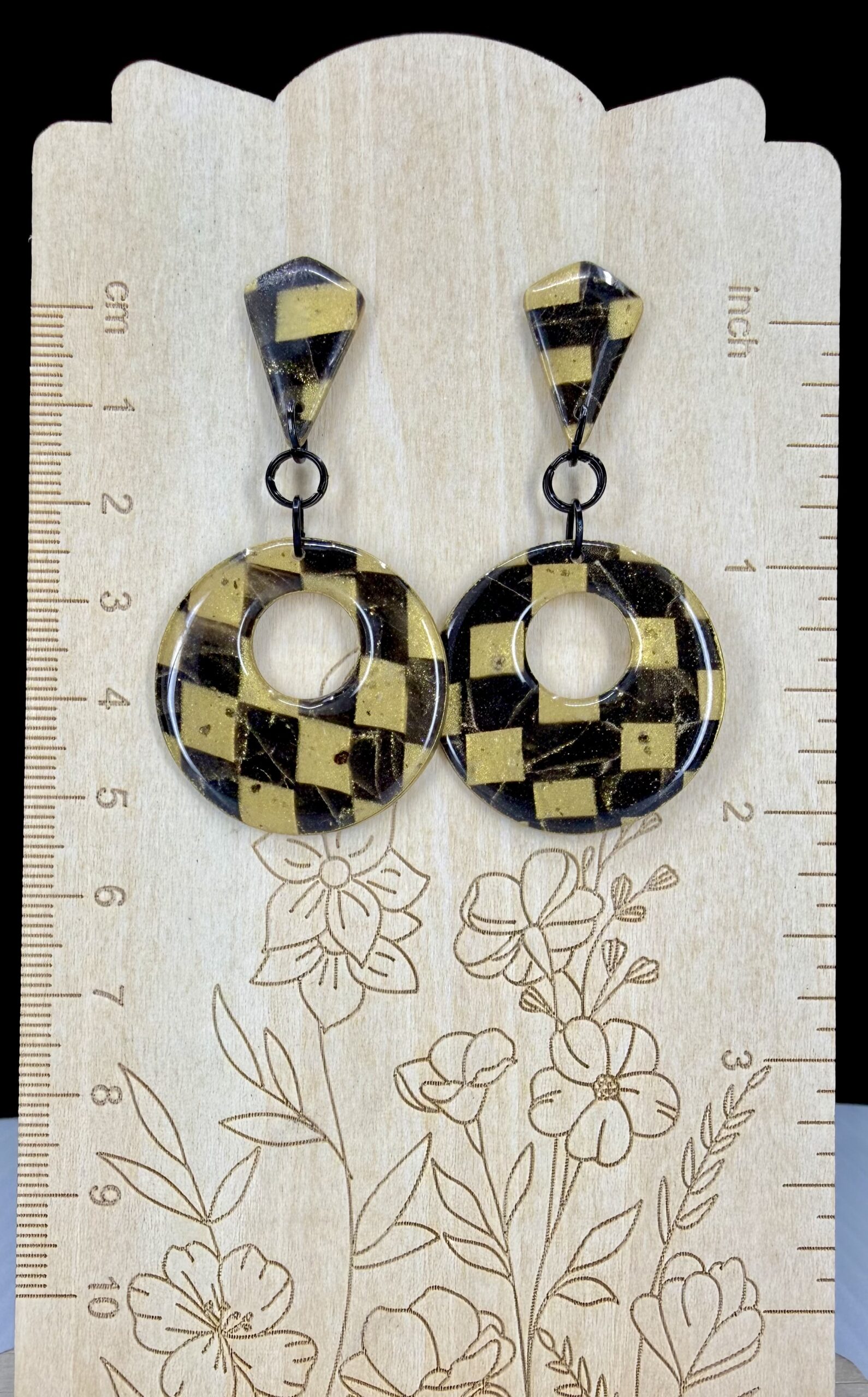 Checkmate The Rook Dangle Earrings - Image 3