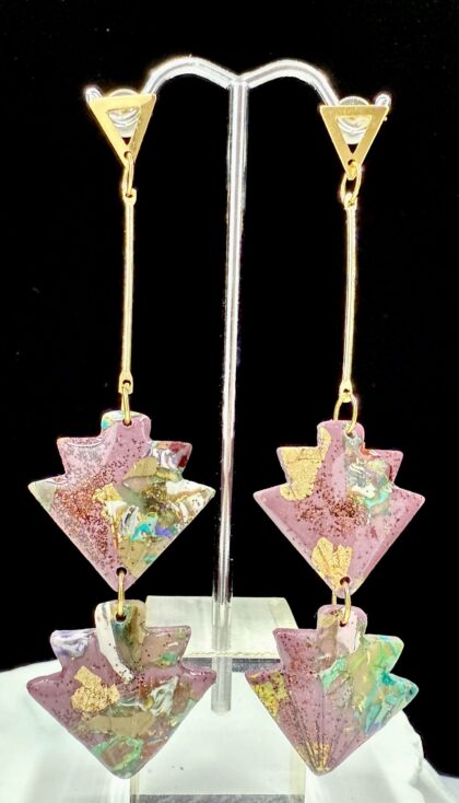 Cascade of Romance Double Drop Earrings