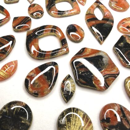 Earthen Lava Bed Cabochon Collection