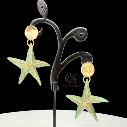 Treasures of the Sea Starfish Drop Earrings